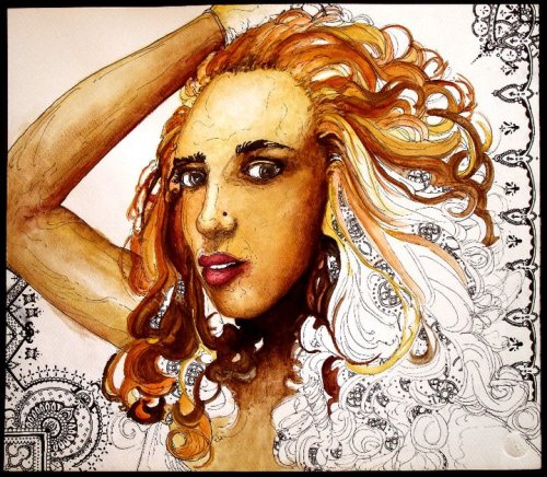 Embellished Self-Portratit